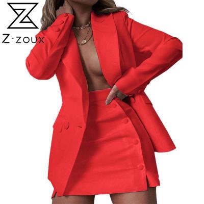 China Z-ZOUX blazer women suits fashion women skirt to suit strong temperament work suits skirt set for sale