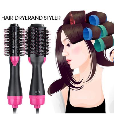 China Outdoor Professional Ionic Comb Fan Hair Straightener 1000w Hot Airbrush for sale