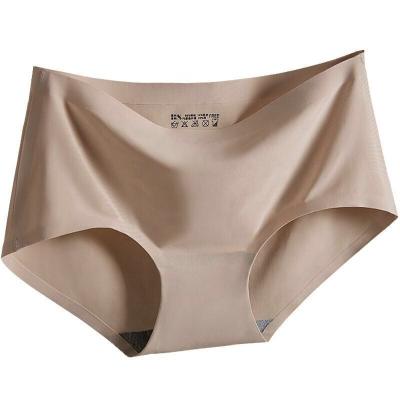 China YCH Antibacterial Wholesale Hot Sale Ladies Ice Silk Seamless Breathable Briefs for sale