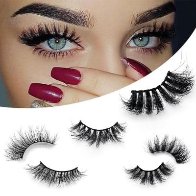 China Long Vegan Russian Mink Lashes Thamel Qingdao Wear Strip 3d False Fluffy Lashes Butterfly Vendor Custom Box Easy Wholesale for sale