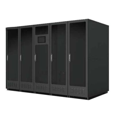 中国 インテリジェント IP20 UPS マイクロ データセンター ルーム専用 1 列システム ブラック 販売のため