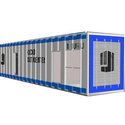 Cina Data center prefabbricato IP55 basato su container Sala IT modulare intelligente in vendita