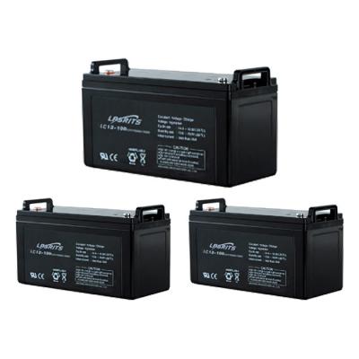 China 12V 220Ah versiegelte Bleisäure-das tiefe Zyklus-Batterie-Ventil, das für UPS reguliert wurde zu verkaufen