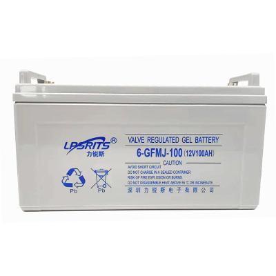 Cina 12V 100Ah Solar Valve Regulated Lead Acid Battery Maintenance Free Long Lasting SLA Battery in vendita