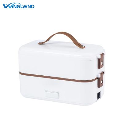 China Portable Food Heater Lunch Box Food Warmer for Home and Office Food Container Portable Heated Electric Lunch Box for sale