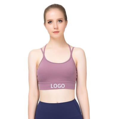 China New Beauty Breathable Active Backless Women Yoga Underwear Fitness Sports Underwear Sex Yoga Bra Antibacterial for sale