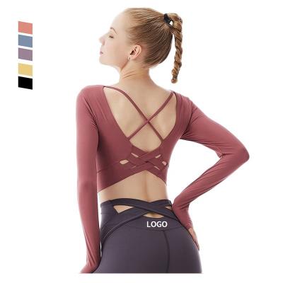 China Breathable Breathable Fitness Wear Custom Workout Clothes Activewear Athletic Wear Women Sport Tops Apparel Sports Wear For Gym Yoga Tops for sale