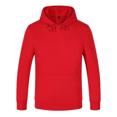 China 2021 New Spring Anti-wrinkle Wholesales Casual Style Gym Red Empty Men's Hoodies for sale