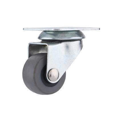 China TPR industrial adjustable industrial caster truckle , swivel type heavy duty caster wheels with brake or without for sale