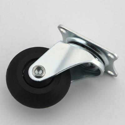 China Minimalist Swivel Wheel Support Adjust Feet Compound Caster Cup Caster Integrated Plate Casters for sale