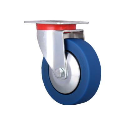 China Hot sale modern pure material funiture PU heavy duty caster wheel specification for trolley car for sale