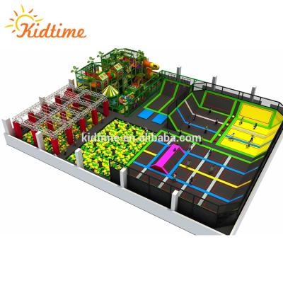 China ALLOY STEEL Action Plan Trampoline Indoor Commercial Outdoor Park For Sale for sale