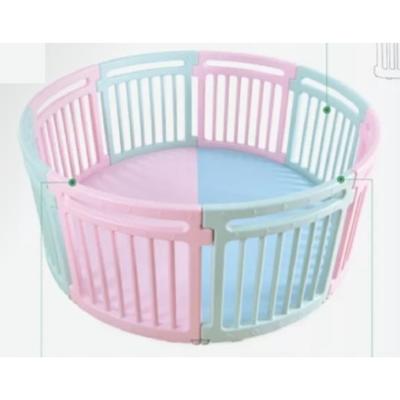 China Eco-friendly Playyard Yard For Children 8 Panel European Standard Safety With Door Parts Toy Bar Playpen Fence Baby for sale