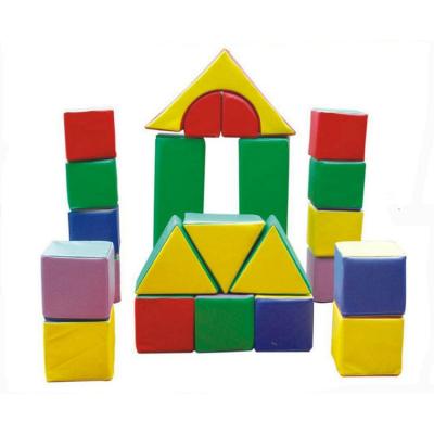 China Factory Supply Soft Kids Colorful Soft Building Blocks Building Blocks for sale