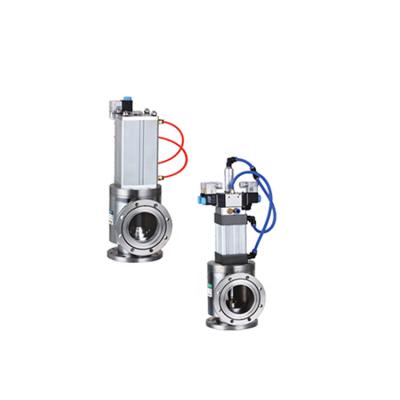 China Russian pneumatic vacuum application EVP brand factory technology GDQ-J25/KF high vacuum damper valves for sale