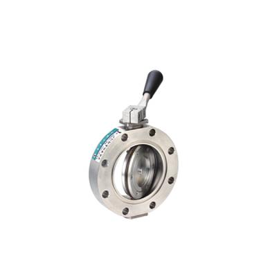 China Vacuum Application EVP Pneumatic And Electric High Vacuum Butterfly Valve for sale