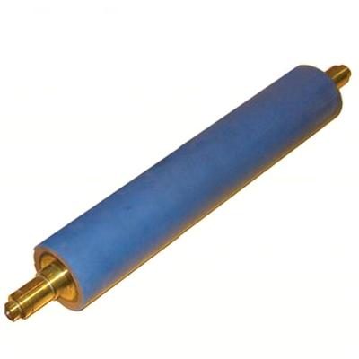 China Fabric Printing And Dyeing Industry Suppliers Forming Roll Industry White Nitrile Rubber Dyeing Roller For Textile Roller for sale