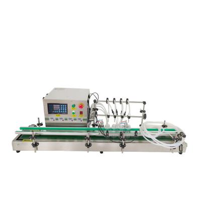 China Food 4 Heads Filling Machine 10ml Automatic Liquid Filling Machine Pneumatic Filling Machine for sale