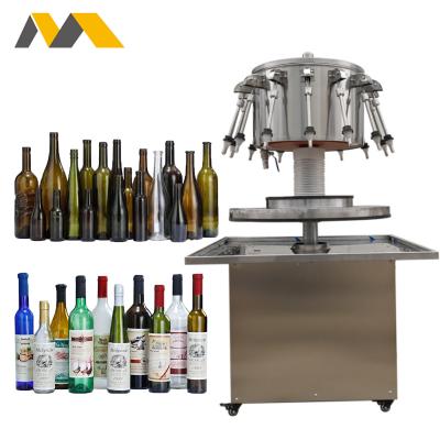 China Food Semi-automatic Wine Glass Bottle Filling Machine Sauce Filling Machine Rotary Juice Filling Machine for sale