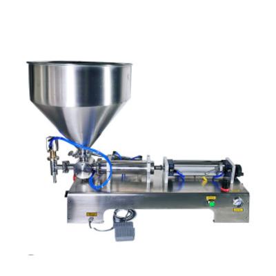 China Food Wine Filling Machine Essential Oil Filling Machine Desktop Liquid Pneumatic Cosmetic Filling Machine for sale