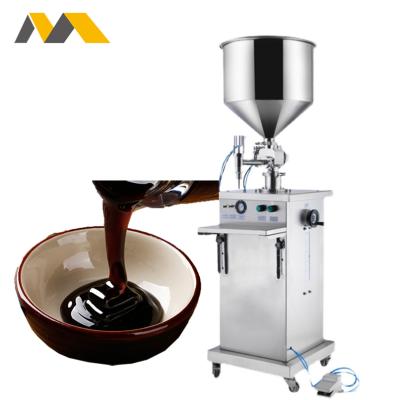 China Food Face Cream Filling Machine Semi-automatic Bottle Paste Lotion Lacquer Gel Wax Liquid Filling Machine for sale