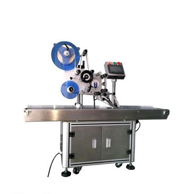 China Food Flat Labeling Machine Semi Automatic Labeling Machine For Plastic Bottle OPP Labeling Machine From China for sale