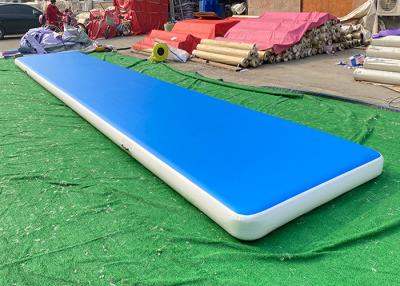 China Sports Vinyl Inflatable Air Track Inflatable Yoga Mattress For Adults EN14960 EN71 for sale