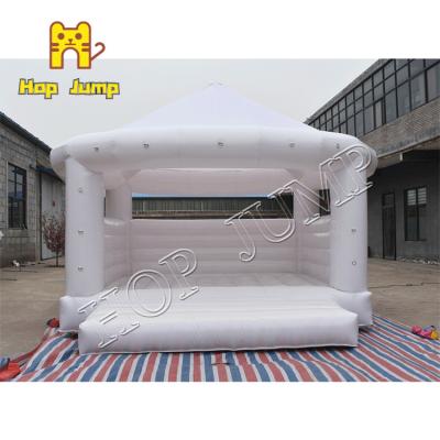 Κίνα 15ft 0.55mm PVC Gazebo άσπρος αναπήδησης γάμος του Castle σπιτιών διογκώσιμος προς πώληση