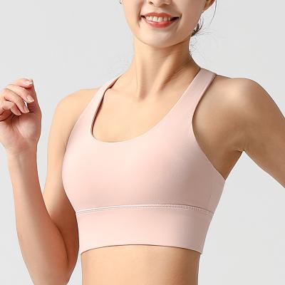 China New Design QUICK DRY Special Sports Yoga Seamless Breast Form Lift Up Mature Women Sexy Lingerie Bra Gym Wears for sale