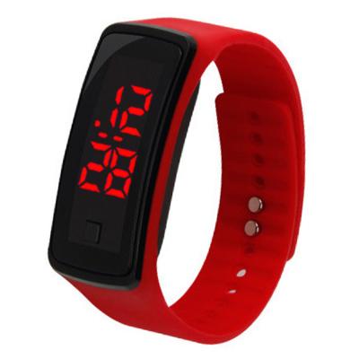 China Fashion Non-Specific Cheap Colorful Silicone Led Digital Wrist Bracelet Kids Watch for sale