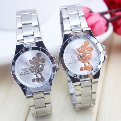 China Mickey Watch Women Girls Kids Children's Gifts Cartoon Watch Stainless Steel Quartz Wrist Watch Clock for sale