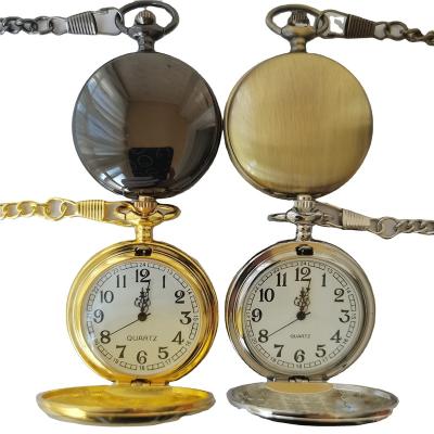 China Hot antique selling retro soft and luminous fashion quartz hypocritical pocket watches for sale