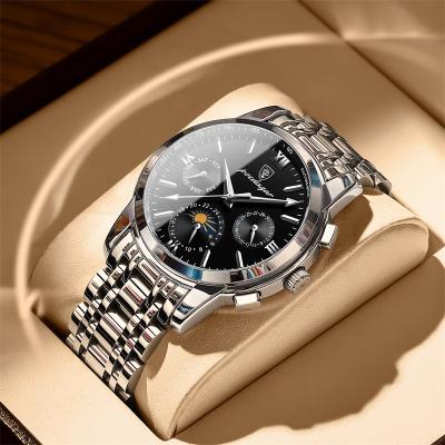 China Top Brand Quartz Watch Luxury Mens Watches Water Resistant POEDAGAR Fashion Army Luminous Waterproof Men Wrist Watch Relogio Masculino for sale