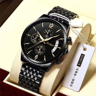 China POEDAGAR Day/Date Top Fashion New Men's Watches Waterproof Quartz Wristwatch Luminous Top Brand Casual Relogio Masculino Luxury Clock for sale