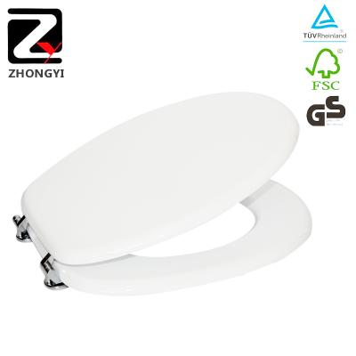 China Hot Sale Standard Slow-end Toilet Seats Soft End MDF Toilet Seat for sale