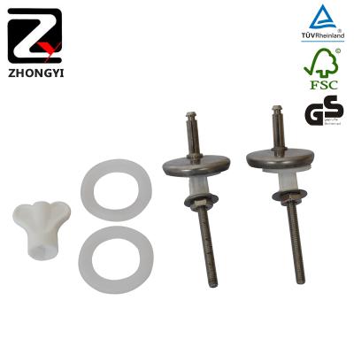 China Adjustable Soft Narrow Toilet Seat Hinge Bolts for sale