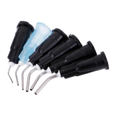 China Eco-Friendly On Stock Disposable Dental Irrigation Bent Needle Tips for sale