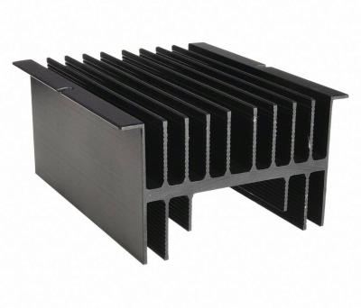 China Aluminum Radiator Profile Supplier Custom Anodized Aluminum Extruded Radiator 6061 6063 T5 Profile for sale