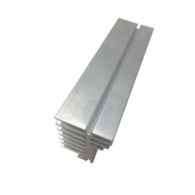 China Industrial Equipment 6000 Series Aluminum Profile Custom CNC Machining Anodized Extruded Aluminum Heatsink for sale