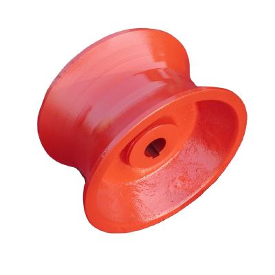 China Eco Friendly Iron Sand Casting Parts Customized Metal Steel Cast Pulley for sale