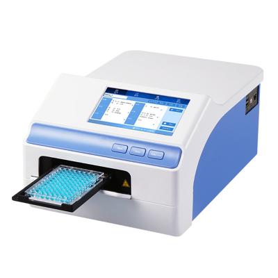 중국 7 인치 터치 스크린 UV Vis 엘리사 리더 기계 전기 독자 100 PCR 테스트 장치 판매용