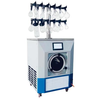 China LGJ-18T Lab Scale Freeze Dryer Manifold 80C AC220V Multi Manifold Pipe for sale