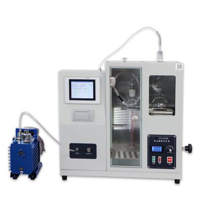 China SYD-0165B Semi Auto Oil Distillation Equipment Petroleum Vacuum Distillation Tester for sale