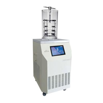 China LGJ-12 0.12M2 Mini Vacuum Benchtop Freeze Dryer Lab Lyophilizer Real Time Alarm Display for sale