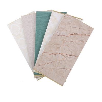 China Hotel WPC Easy Install Waterproof Interior Decorative PVC Wall Ceiling Panel for Indoor Home and Office Use Fireproof Marble Paneling for sale