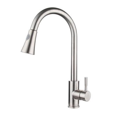 China High Quality Sense Faucets Ideal 7012 Stainless Steel Sink Pull Down Kitchen Faucet for sale