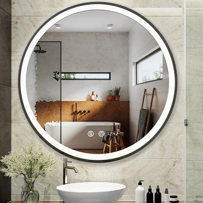 China New Design Magnifying Dimmer Lights Bathroom Fog Lights Led Make Up Mirror For Vanity for sale