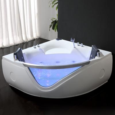 China Modern Economical 6028 2 Person With Faucet Bath Spa Tub Apartment Bathroom for sale