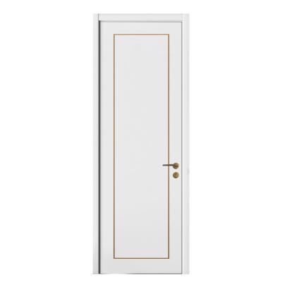 China Modern Fire Protection Designs Double Handle Exterior Glass Wooden Door Classic Front Interior Wooden Door Handle IDELHFX005 for sale