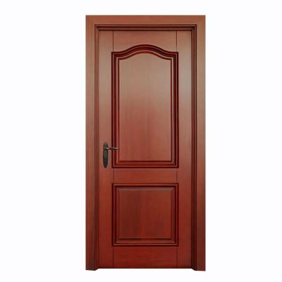 China Modern Fire Protection Designs Double Handle Exterior Glass Wooden Door Classic Front Interior Wooden Door Handle For Bedroom for sale